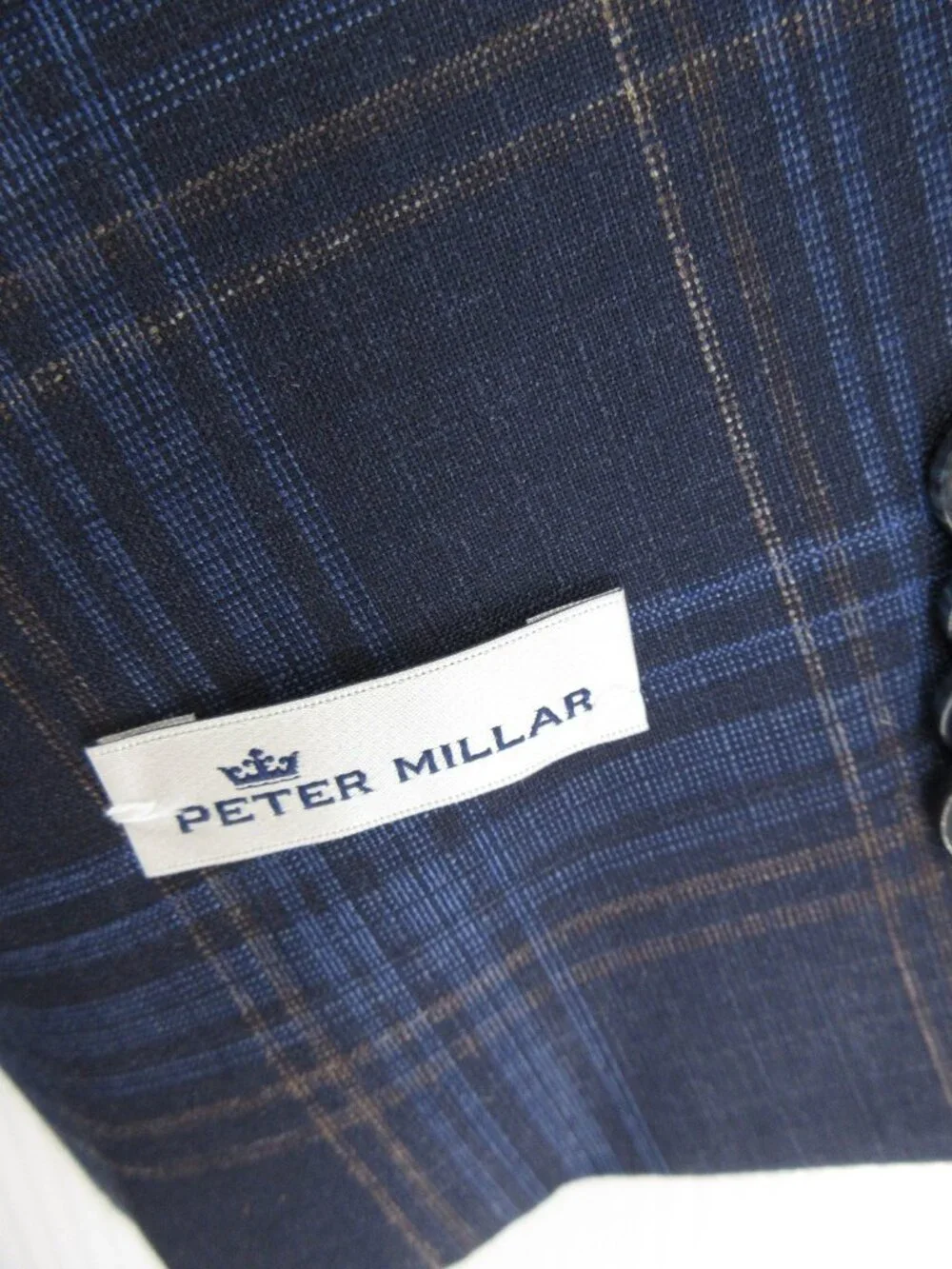 Peter Millar Sport Coat 50 Navy Hyperlight Blazer Wool Silk Linen NEW